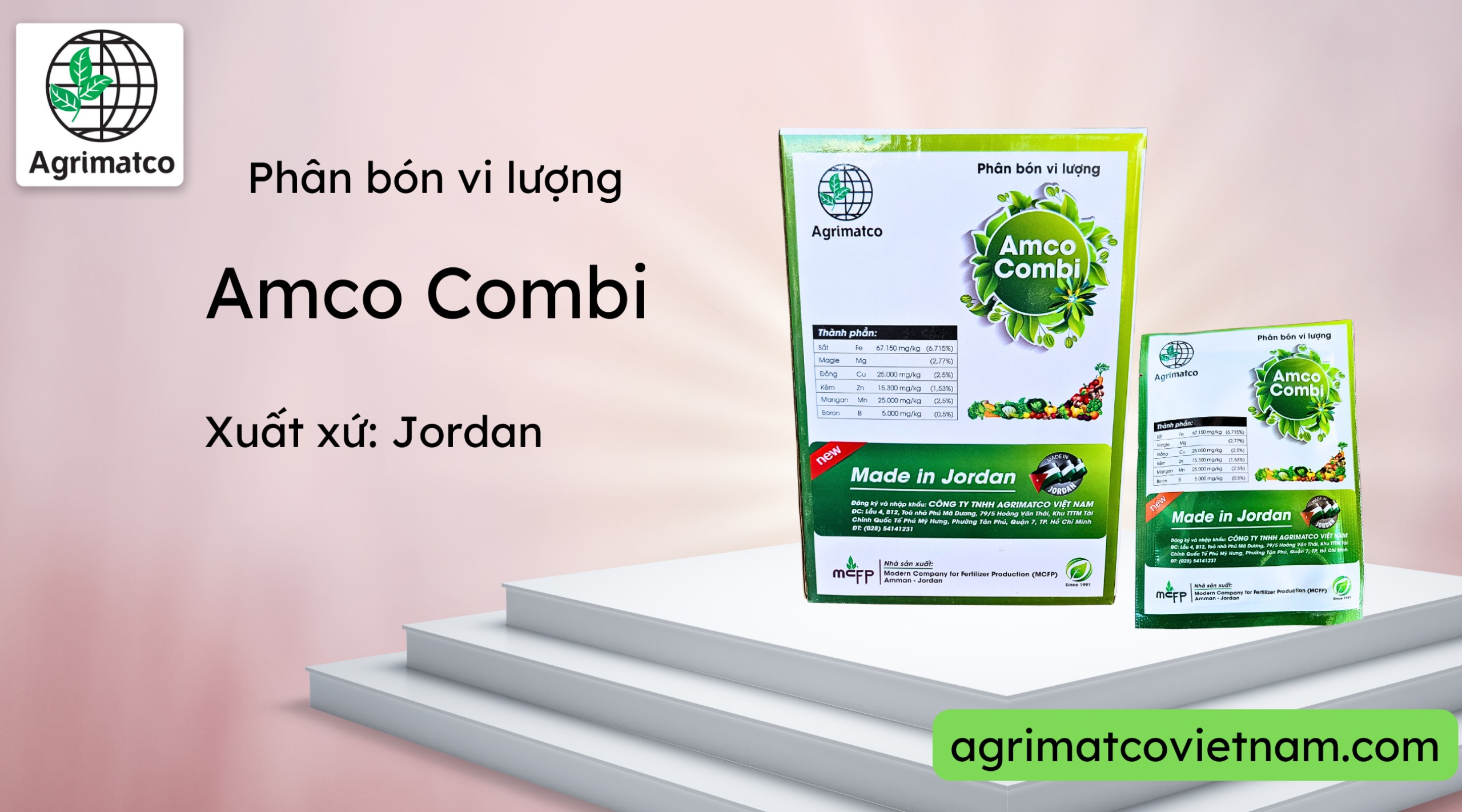 Phân bón vi lượng Amco Combi