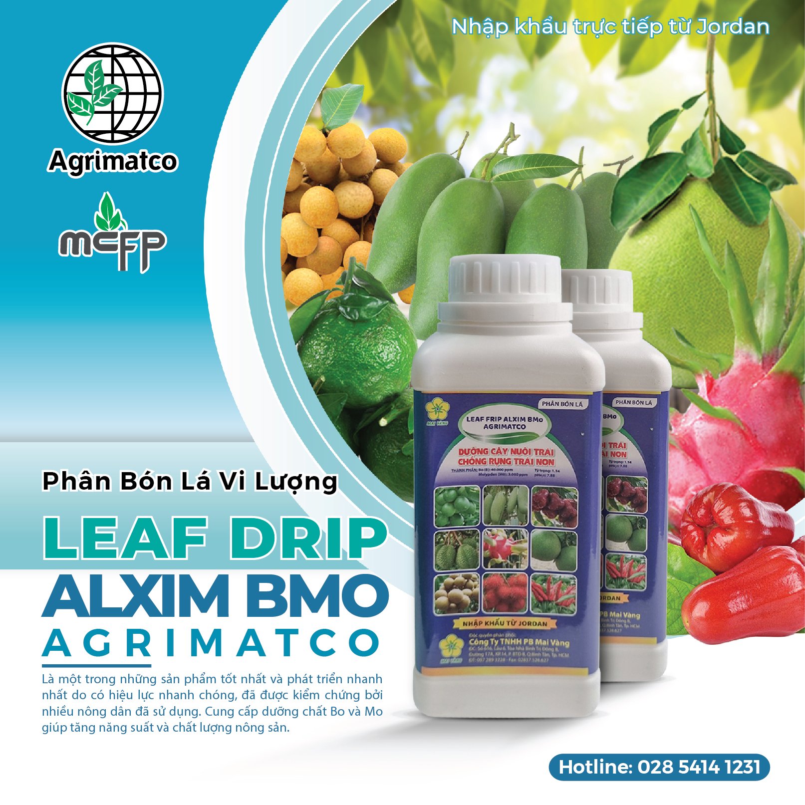 Phân bón lá vi lượng ALXIM BMo AGRIMATCO 